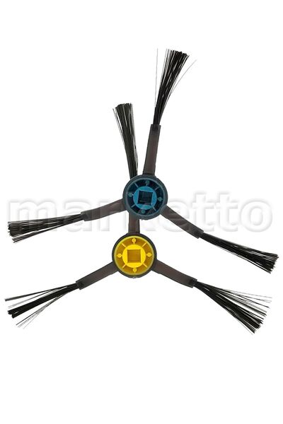 Marketto فرشاة جانبية متوافقة مع مكنسة كهربائية روبوتية ميديا ​​S8+، مجموعة ف...