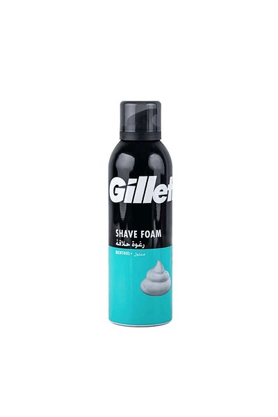 Gillette Foam Menthol 200ml (28767) --- Gillette Shaving Foam Menthol 200ml
