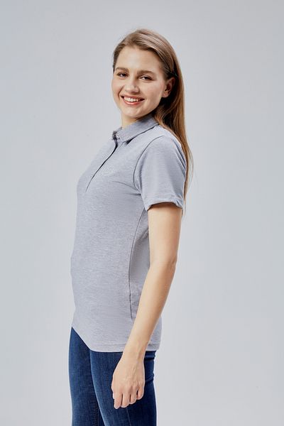 M MOONCOVER Polo Neck Short Sleeve Regular T-Shirt 100% Cotton Combed