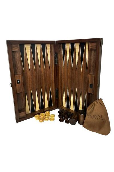 KEMAL TANCA 365 2101 Unisex Wooden Backgammon