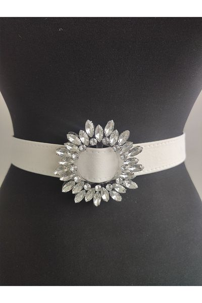 asillaksesuar Belt with Stones