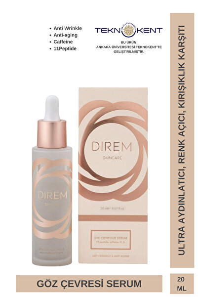 Direm Beauty Koyu Halka & Kırışıklık Karşıtı Renk Eşitleyici Göz Çevresi Serumu