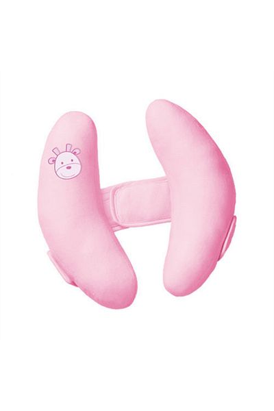 Choice Pink Infant Stroller Neck Pillow Banana Car Seat Head Protector Pillow, Baby Stroller Sleeping Neck