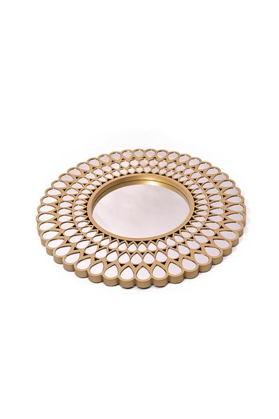 Other 50cm gold circular mirror