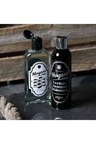 Morgan's Pomade Cooling Menthol Shampoo - Mentollü Ferahlatıcı Bakım Şampuanı 250 ml