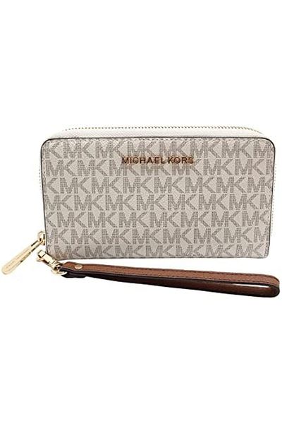 Michael Kors Women's Jet Set Travel Multifunction Phone Case
