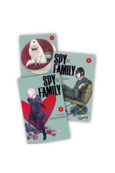Gerekli Şeyler Yayıncılık Spy X Family 4-5-6. Ciltler 3 lü Manga Seti