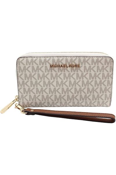 Michael Kors Women's Jet Set Travel Multifunction Phone Case