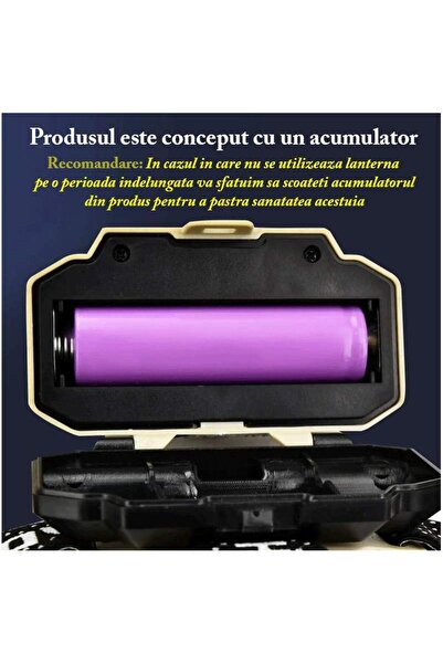 SIKS LED Headlamp, USB Charging, Motion Sensor, 4 Light Modes, Battery Indicator, Beige