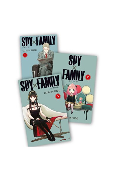 Gerekli Şeyler Yayıncılık Spy X Family 1-2-3. Ciltler 3 lü Manga Seti