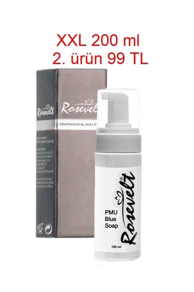 ROSEVELT Mikroblading Köpük Temizleme Köpüğü Mentollü Sakinleştirici Etkili K...