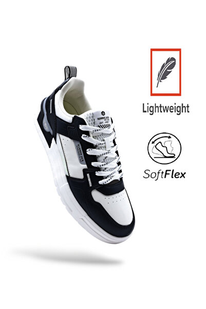 Hammer Jack Ανδρικά αθλητικά παπούτσια ελαφριάς σχεδίασης ασπρόμαυρα