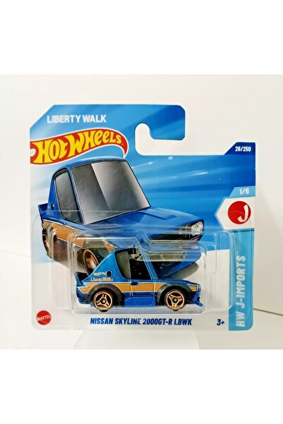 HOT WHEELS Nissan Skyline 2000GT-R LBWK – HW J-Imports 26/250 Koleksiyon Araba