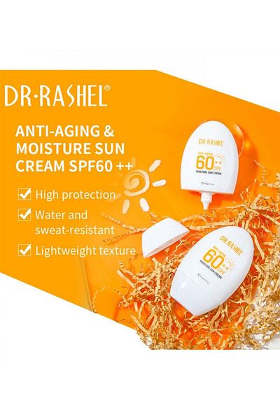 Dr. Rachel D's Anti-Aging Moisturizing Sunscreen Cream SPF 60++