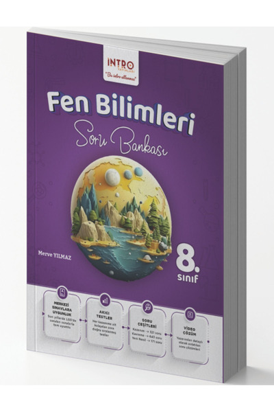 AV YAYINLARI İntro Yayınları 8. Sınıf Fen Bilimleri Soru Bankası