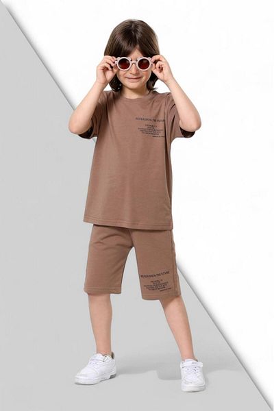 İFBA KİDS Basic Shorts Suit