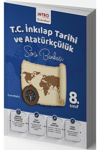 AV YAYINLARI İntro Yayınları 8. Sınıf T.C. İnkılap Tarihi ve Atatürkçülük Sor...