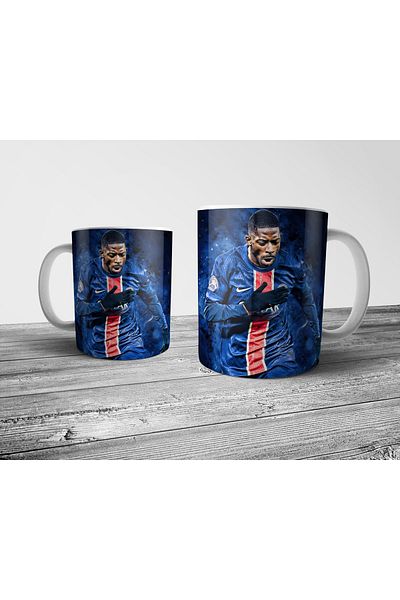 Pixxa Ousmane Dembele - Paris Saint Germain Mug Cup Model 2