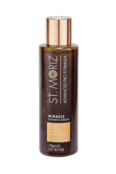 ST. MORIZ Ser autobronzant profesional cu acid hialuronic și colagen, Advanced Pro, 150 ml