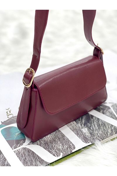 KIRASE Geanta de umar de dama de marime mini model Tatil Baguette