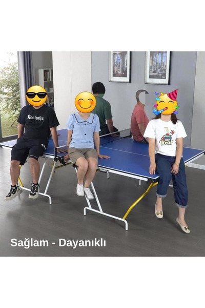 MASTENS Masa Tenisi Masası Uluslararası Standartlarda Ve Ölçülerde (FİLE DAHİL)