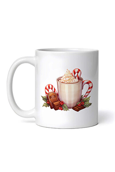 OEM Cană albă personalizată, Ciocolată Caldă Monica, INOVATIX®. 330ml