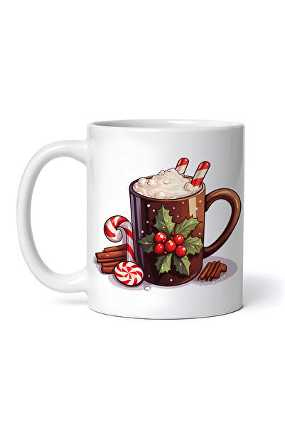 OEM Cană albă personalizată, Sofia Ciocolată Caldă, Inovatix®. 330ml