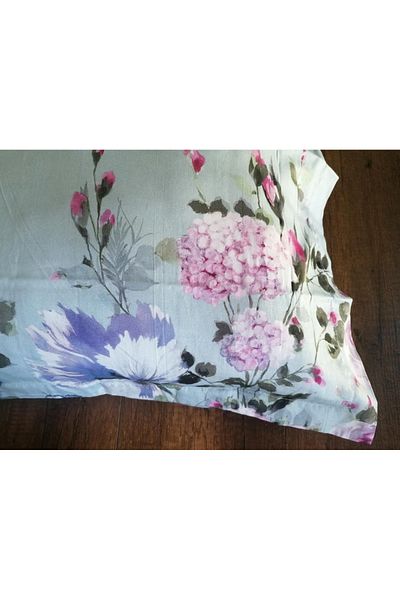 Taç Crown Flounce Satin Pillow Case 2 Pieces 50X70 cm