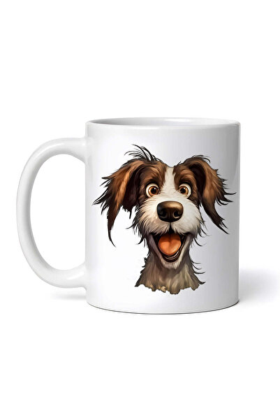 OEM Cană albă personalizată, Chippy Câinele Turbat, Inovatix®. 330 ml