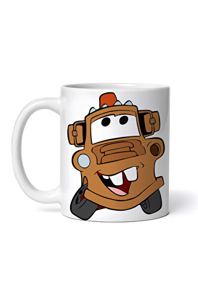 OEM Cană albă personalizată, camion Mater cu dinți, Inovatix®. 330 ml