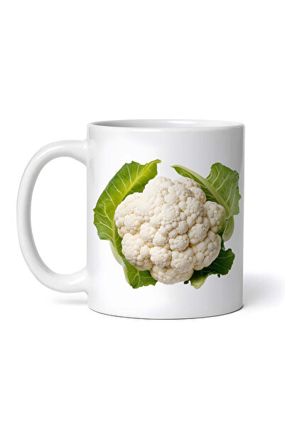 OEM Cană albă personalizată, conopidă, Inovatix®. 330 ml