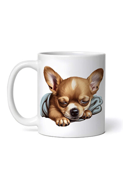 OEM Εξατομικευμένη Λευκή Κούπα, Τσιουάουα, Inovatix®. 330 ml