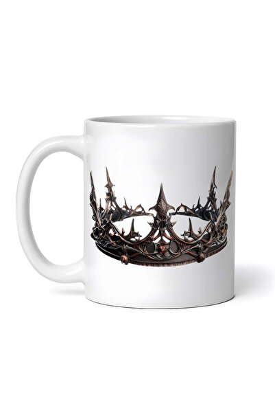 OEM Cană albă personalizată, Coroana de spini, Inovatix®. 330 ml