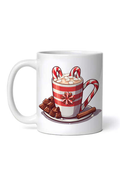 OEM Cană albă personalizată, Ciocolată Caldă Taisa, INOVATIX®. 330ml