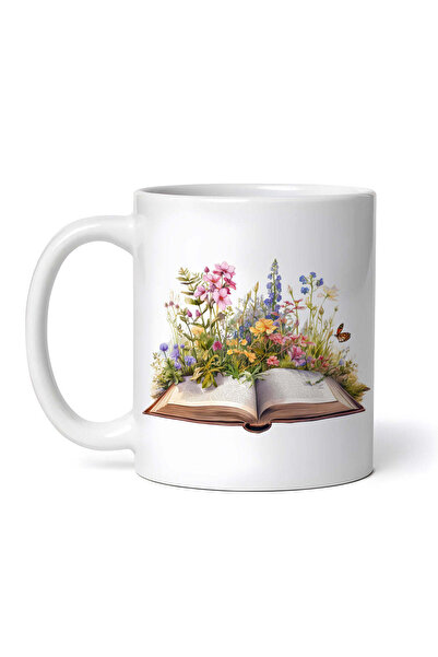 OEM Εξατομικευμένη Λευκή Κούπα, Το Βιβλίο Και Τα Λουλούδια της Sally, Inovati...