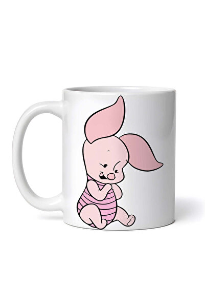 OEM Εξατομικευμένη Λευκή Κούπα, Παιδί Γουρουνάκι Whinnie The Pooh, Inovatix®....