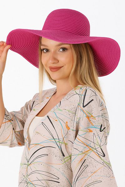 SUVE GOLD Women's Straw Beach Hat