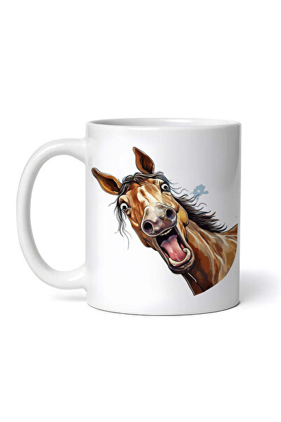 OEM Cană albă personalizată, Crazy Horse Denali, INOVATIX®. 330ml