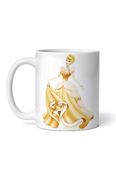 OEM Εξατομικευμένη λευκή κούπα, Σταχτοπούτα έτοιμη για τον χορό, INOVATIX®. 3...