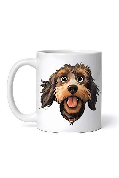 OEM Cană albă personalizată, The Mad Dog Manu, INOVATIX®. 330ml