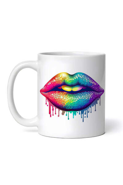 OEM Cană albă personalizată, Sexy Lips Clouse, INOVATIX®. 330ml