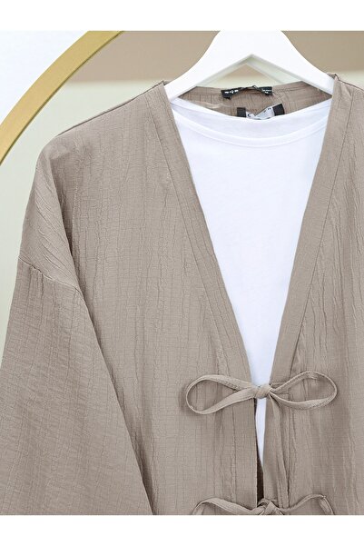 HİJABAYA Στριφτό κοστούμι με διπλό παντελόνι με κορδόνια στο μπροστινό μέρος