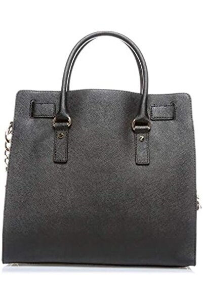 Michael Kors 30s2ghmt3l-001 Hamilton Saffiano Large Tote Bag For Women - Leather, Black