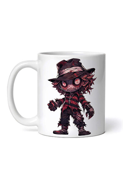 OEM Cană albă personalizată, Chibi Halloween Satan, INOVATIX®. 330ml