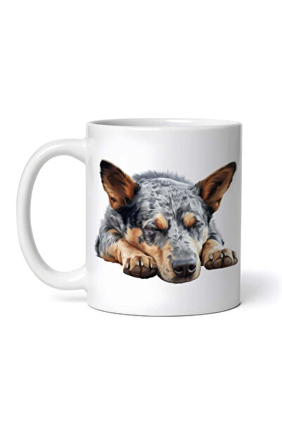 OEM Cană albă personalizată, vite australiene, INOVATIX®. 330 ml