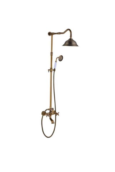 Blackswan Design Shower faucet, Blackswan, Type M40.5, antique bronze model, size 25 cm