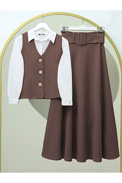 HİJABAYA Buttoned Lined Vest