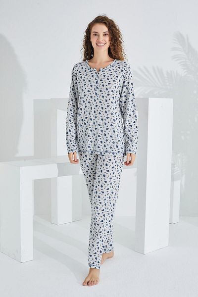 Etoile Set pijamale dama cu maneca lunga - 100% bumbac 98280