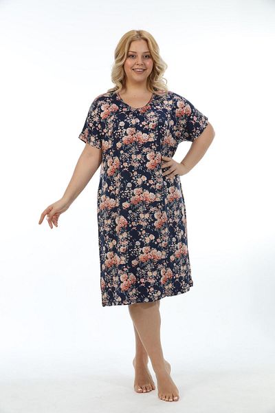 Etoile Plus Size Bamboo Women's Dress - Nightgown 72530