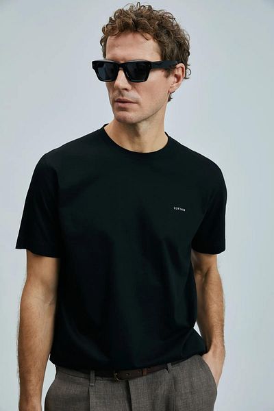 Lufian Bran Black Men's T-Shirt 111020262